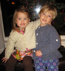 Our youngest knitters – Charlie and Daphne Angelis Our youngest knitters – Charlie and Daphne Angelis